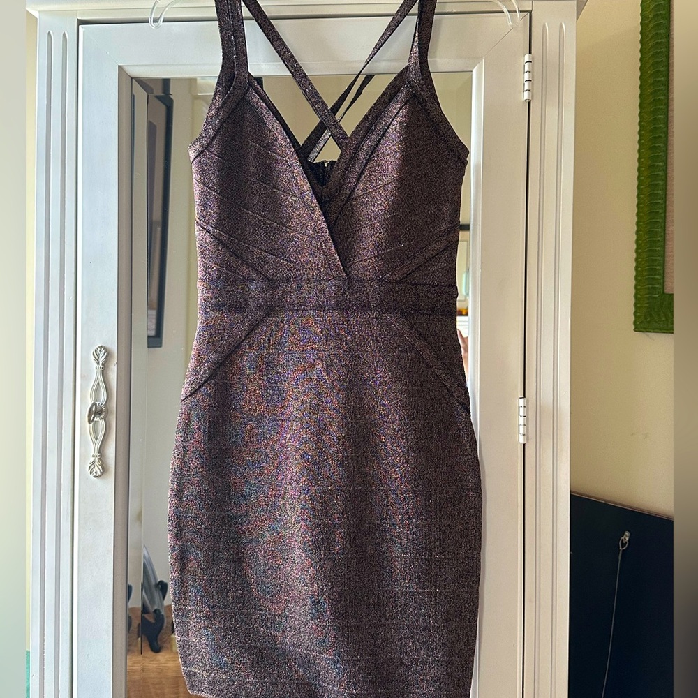 bodycon guess dress